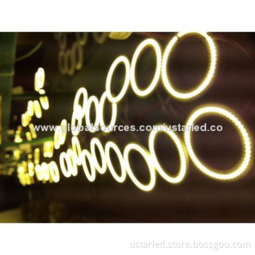 9W LED Circline Bulbs, SMD2835, CRI>73, PF>0.95, 800lm, G10q Base, Aluminum+PC, AC85-265V, CE & RoHS